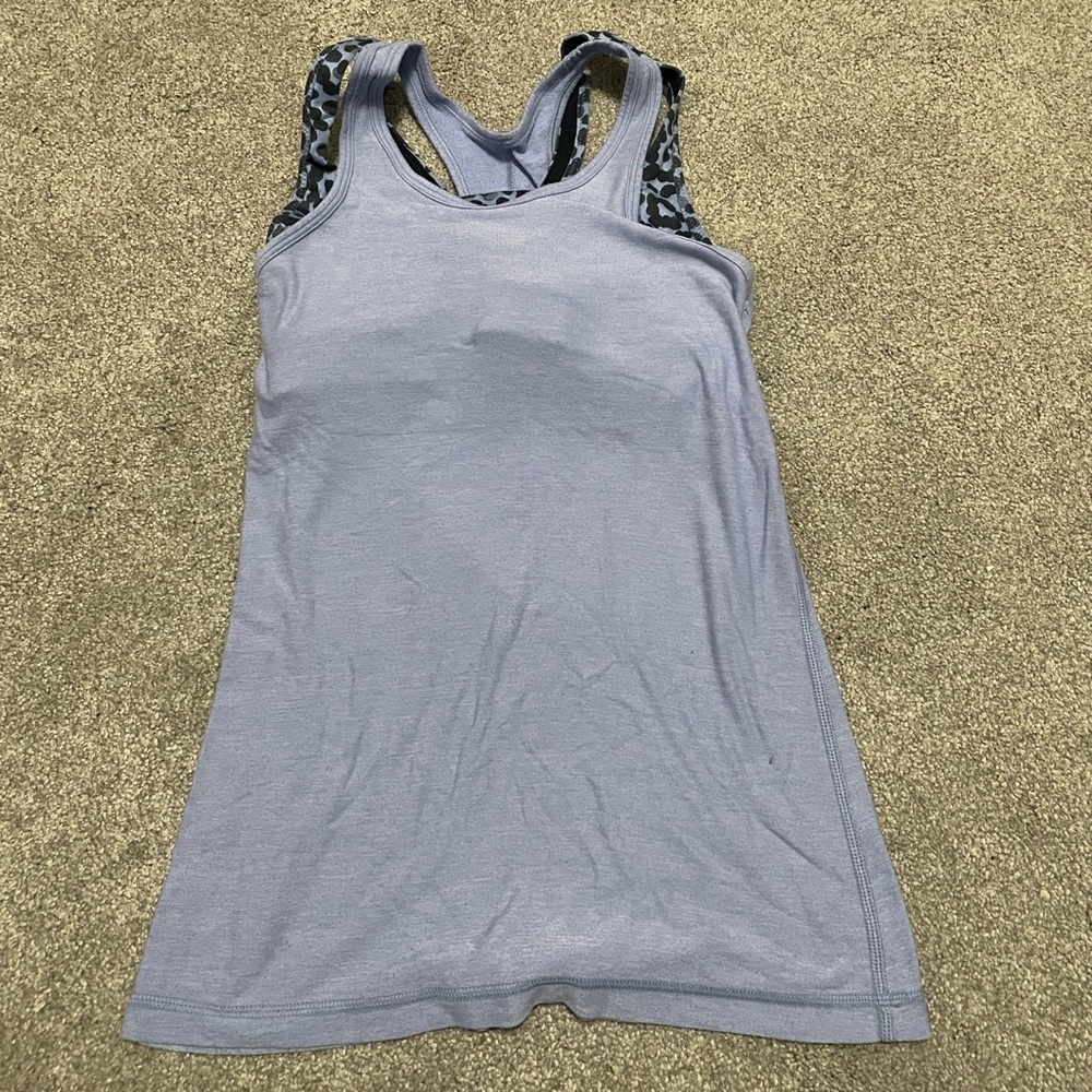 purple lululemon tank top!